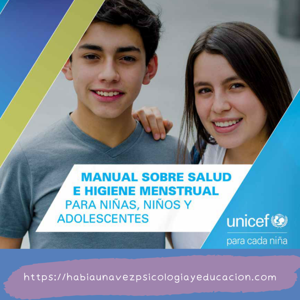 Manual sobre higiene menstrual para niñas, niños y adolescentes